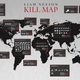 Illustration for article titled Here’s a map of Liam Neeson’s pan-continental murder spree